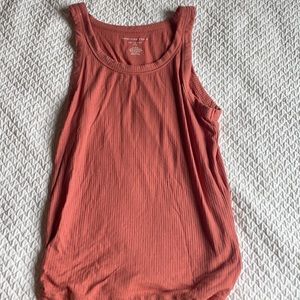 American Eagle Medium orange top
